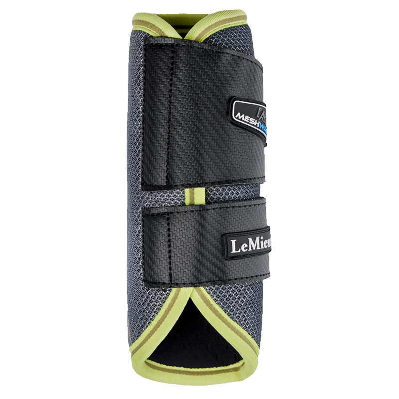 LeMieux Carbon Mesh Wrap Boots - Kiwi-1